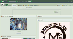 Desktop Screenshot of e-ma76.deviantart.com