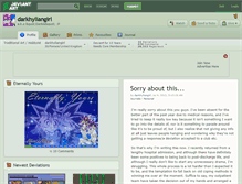 Tablet Screenshot of darkhyliangirl.deviantart.com