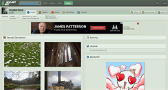 Desktop Screenshot of mysterions.deviantart.com