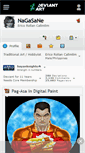Mobile Screenshot of nagasane.deviantart.com