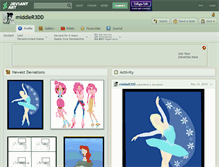 Tablet Screenshot of middler3dd.deviantart.com