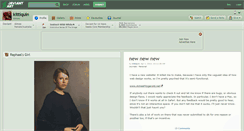 Desktop Screenshot of kittiquin.deviantart.com