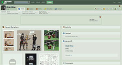 Desktop Screenshot of drat-nine.deviantart.com