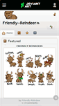 Mobile Screenshot of friendly--reindeer.deviantart.com