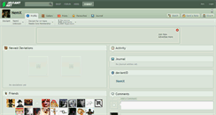 Desktop Screenshot of nemx.deviantart.com