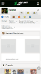 Mobile Screenshot of nemx.deviantart.com