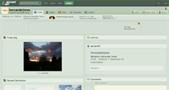 Desktop Screenshot of benxanderjones.deviantart.com