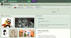 Desktop Screenshot of misstaylileo.deviantart.com