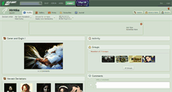Desktop Screenshot of mirmika.deviantart.com