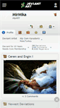 Mobile Screenshot of mirmika.deviantart.com