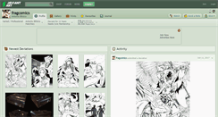 Desktop Screenshot of fragcomics.deviantart.com