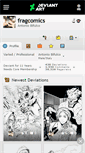 Mobile Screenshot of fragcomics.deviantart.com