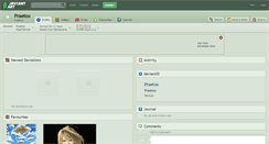Desktop Screenshot of praetox.deviantart.com