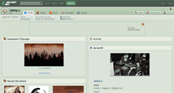 Desktop Screenshot of jonny-l.deviantart.com