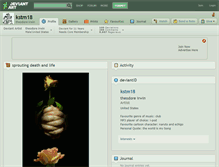 Tablet Screenshot of kstm18.deviantart.com