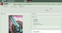 Desktop Screenshot of loadagain.deviantart.com