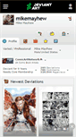 Mobile Screenshot of mikemayhew.deviantart.com