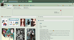 Desktop Screenshot of d-k-.deviantart.com