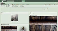 Desktop Screenshot of n-k.deviantart.com