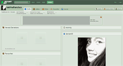 Desktop Screenshot of katrinafrancisco.deviantart.com