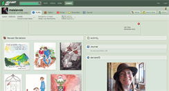 Desktop Screenshot of maialavoie.deviantart.com