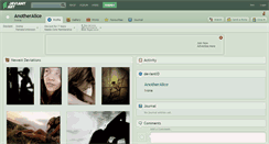 Desktop Screenshot of anotheralice.deviantart.com