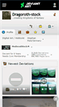 Mobile Screenshot of dragoroth-stock.deviantart.com