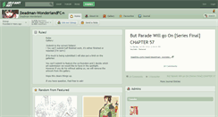 Desktop Screenshot of deadman-wonderlandfc.deviantart.com