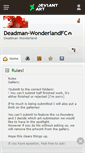 Mobile Screenshot of deadman-wonderlandfc.deviantart.com