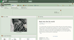 Desktop Screenshot of graypaladin.deviantart.com