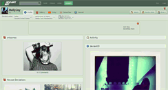 Desktop Screenshot of mollyjoy.deviantart.com