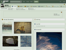 Tablet Screenshot of greey.deviantart.com