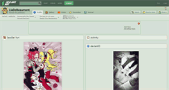 Desktop Screenshot of liadebeaumont.deviantart.com