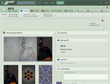 Tablet Screenshot of bb78.deviantart.com