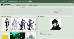 Desktop Screenshot of kayindark.deviantart.com