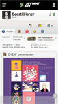 Mobile Screenshot of beastkhaner.deviantart.com