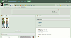 Desktop Screenshot of liatte53.deviantart.com