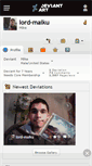 Mobile Screenshot of lord-maiku.deviantart.com