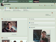 Tablet Screenshot of lord-maiku.deviantart.com