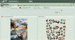 Desktop Screenshot of nebulan.deviantart.com