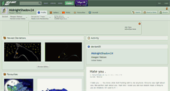 Desktop Screenshot of midnightshadow24.deviantart.com