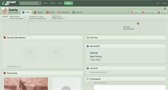 Desktop Screenshot of beartp.deviantart.com