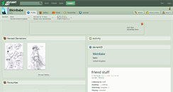 Desktop Screenshot of bikinibabe.deviantart.com