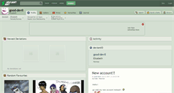Desktop Screenshot of good-devil.deviantart.com