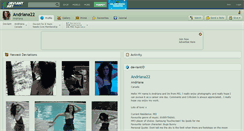 Desktop Screenshot of andriana22.deviantart.com