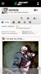 Mobile Screenshot of lucrecia.deviantart.com