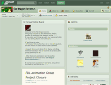 Tablet Screenshot of fat-dragon-lovers.deviantart.com