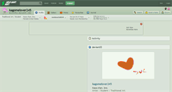 Desktop Screenshot of kagomelover245.deviantart.com