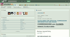 Desktop Screenshot of antioxidated.deviantart.com