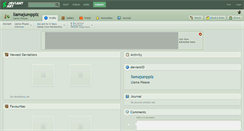 Desktop Screenshot of llamajumpplz.deviantart.com